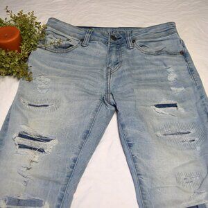 AE Athletic Ripped Skinny Jeans
